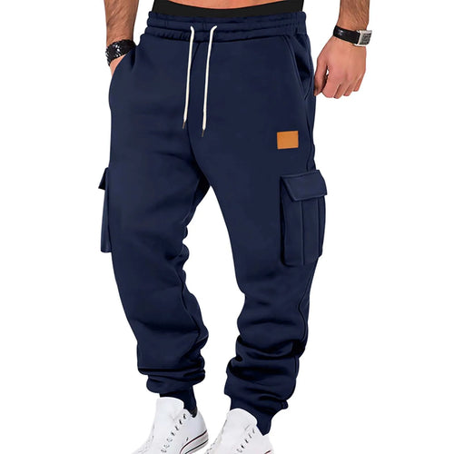 Men's Cargo Pants 2025 New Casual Loose Autumn Winter Straight Baggy