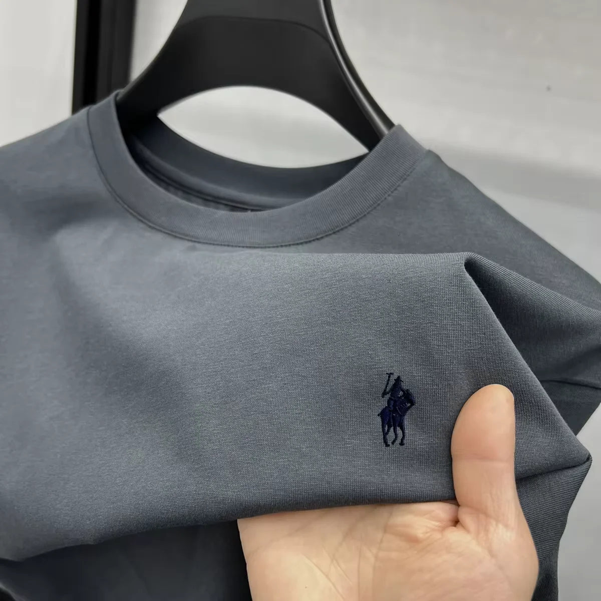 100% pure cotton short sleeve round neck men's T-shirt hot selling