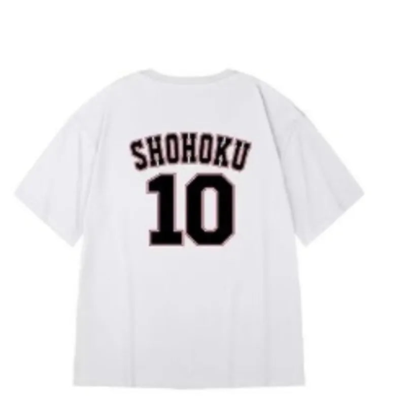 8XL Men Oversize Fashion Loose American Basketball Number ten Print