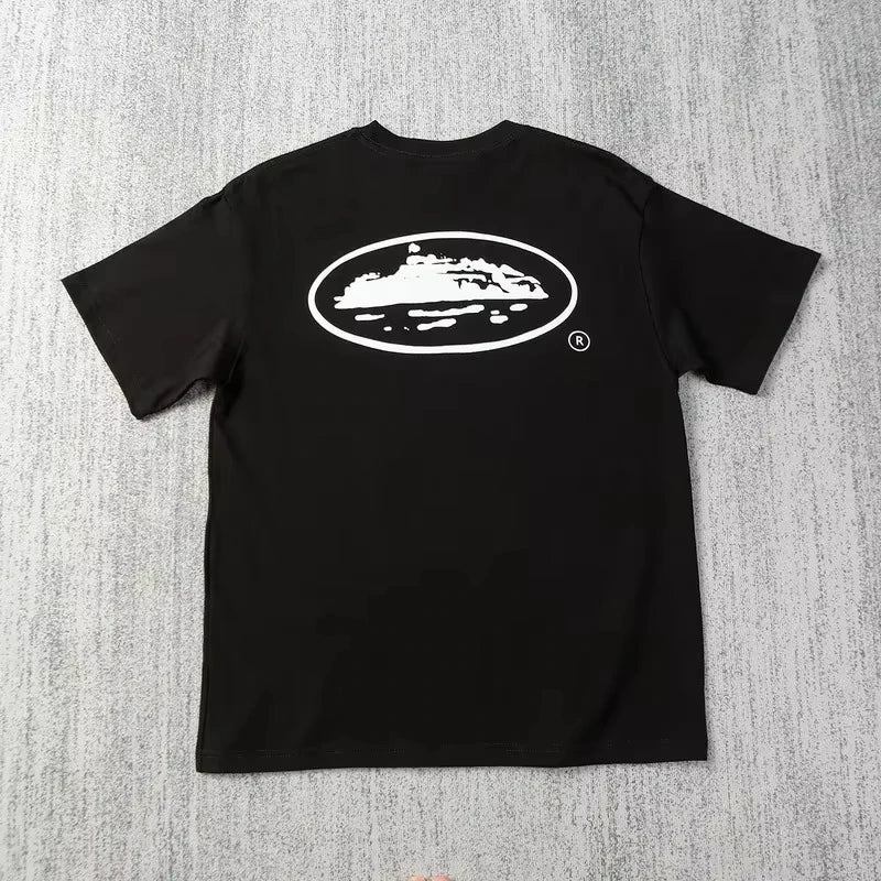 2026 Summer New Small Boat Printed Short Sleeve T-shirt Loose Round