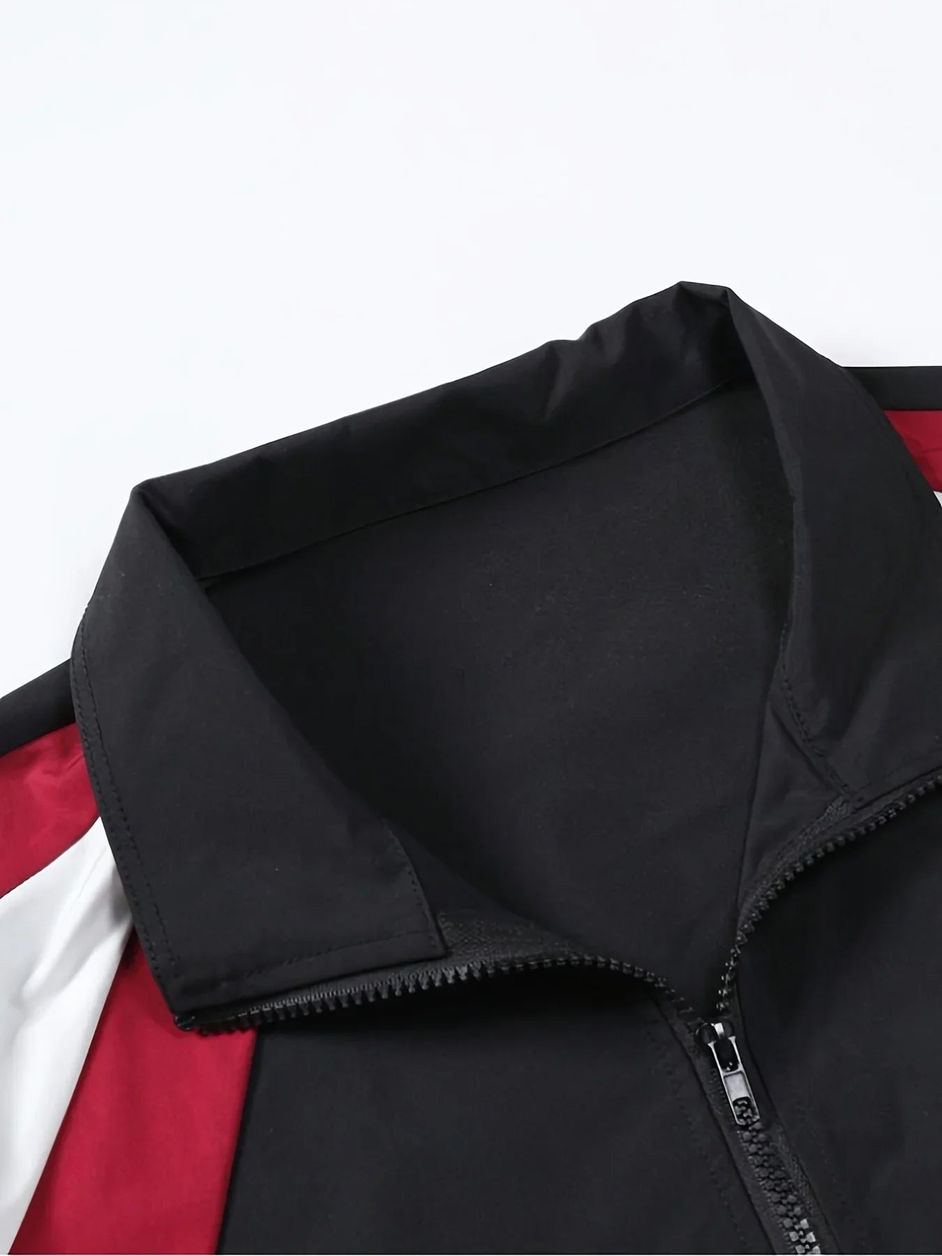 Men's color-blocked jacket, lightweight, casual, travel, windproof and