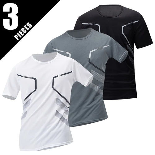4/1/2 Pack Men's Gradient Quick-drying Sportswear Teenagers Leisure