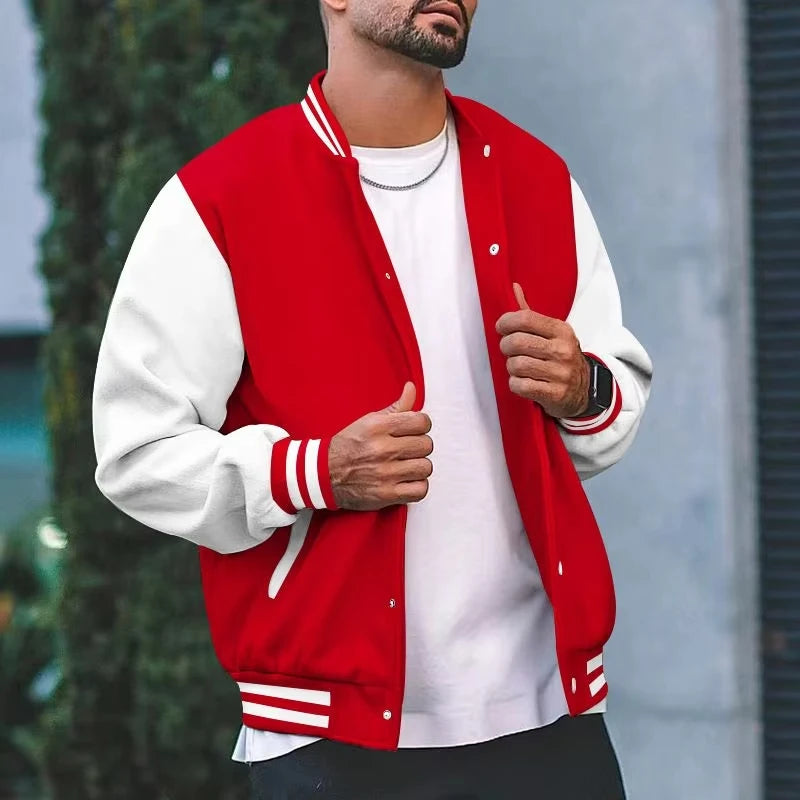 Autumn and Winter New Men's Fashion Buttons Fashion Versatile