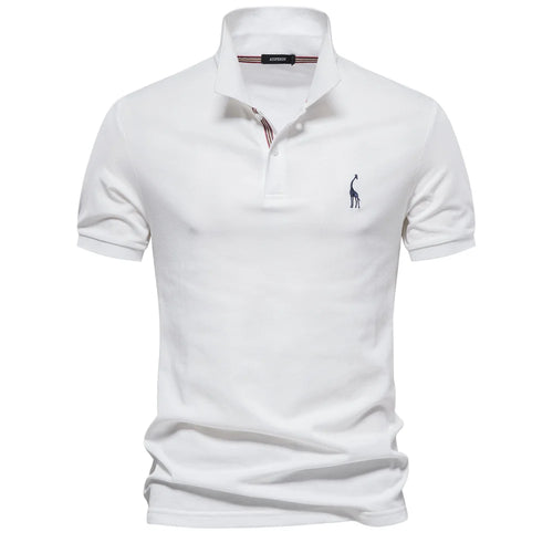AIOPESON Brand Men's Polo Shirts Cotton Polo Shirts for Men Short