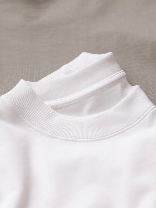 11.29oz 320Grams Heavy Cotton Weight Oversized Loose Men T-shirt Solid