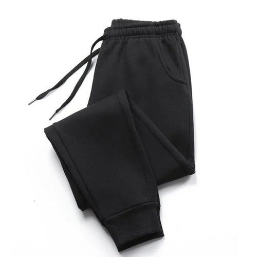 For Men Autumn and Winter Casual Jogging Pants Fleece Sweatpants for