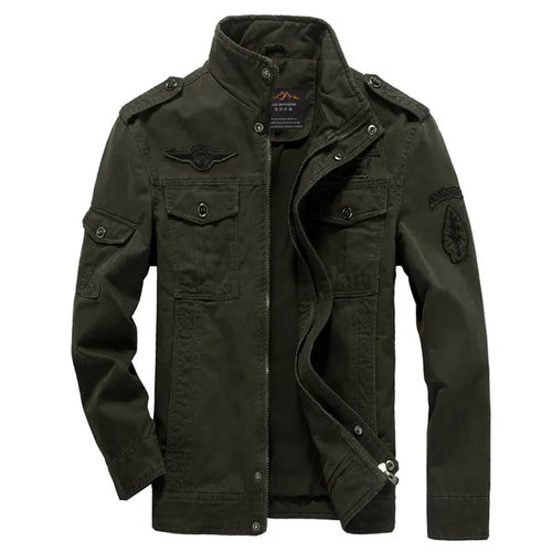 New 2023 Casual Army Military Jacket Men Plus Size M-6XL Jaqueta