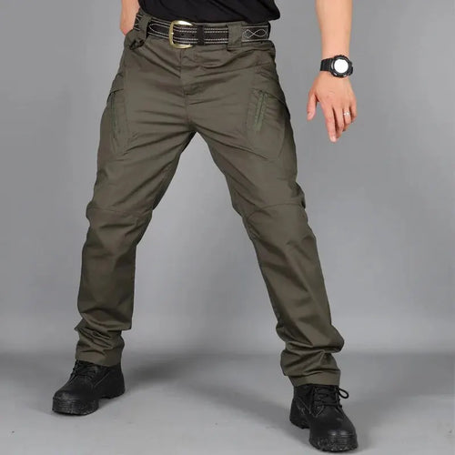 Military Tactical Pants Cargo Men Waterproof Trousers Casual Pants