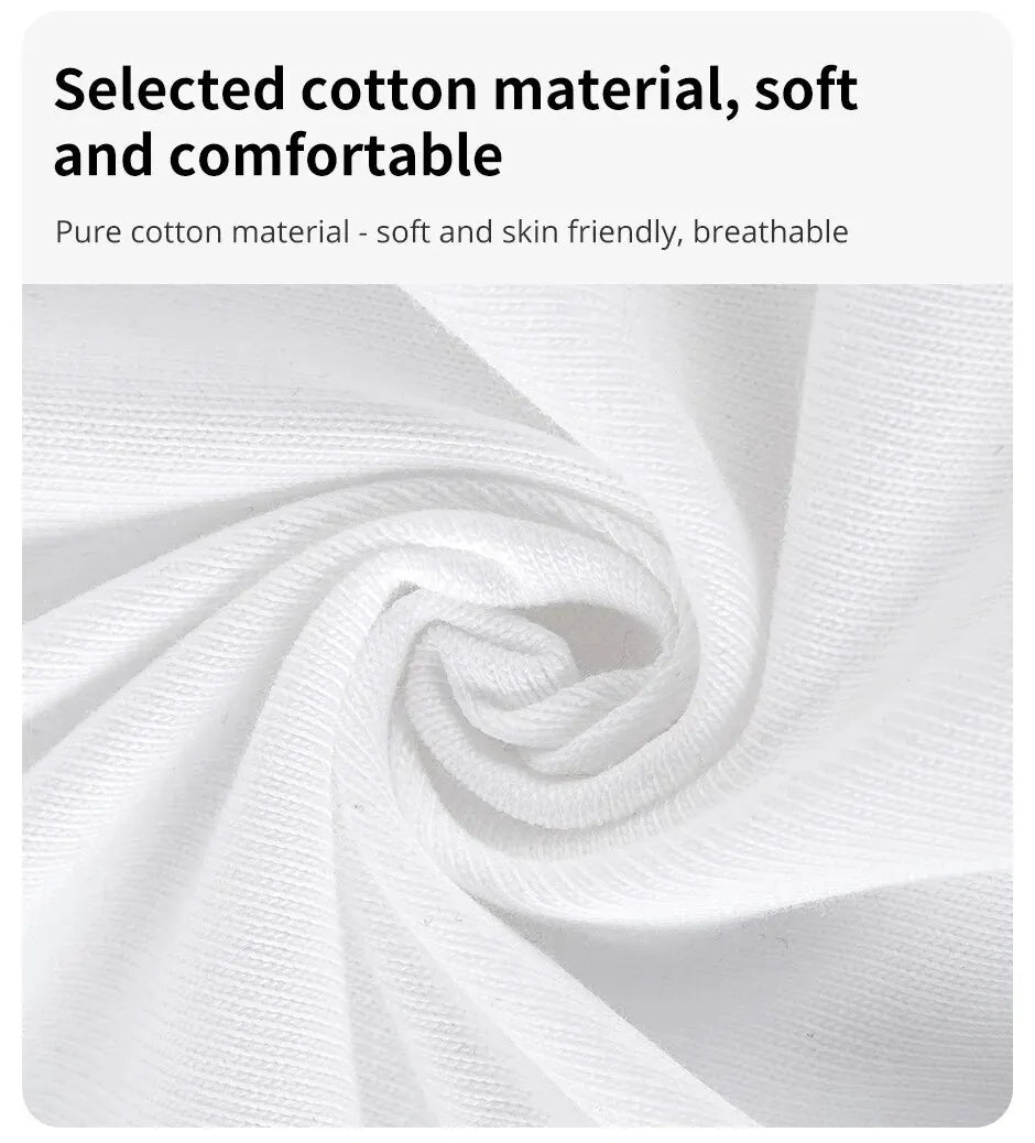 1/3 Pieces Men's Solid Color Basic Cotton Vest Youth Slim Exercise