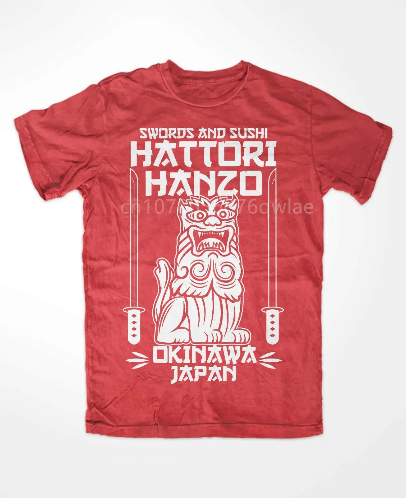 Hattori Hanzo RED Swords and Sushi Kill Bill Okinawa Japan tarantino