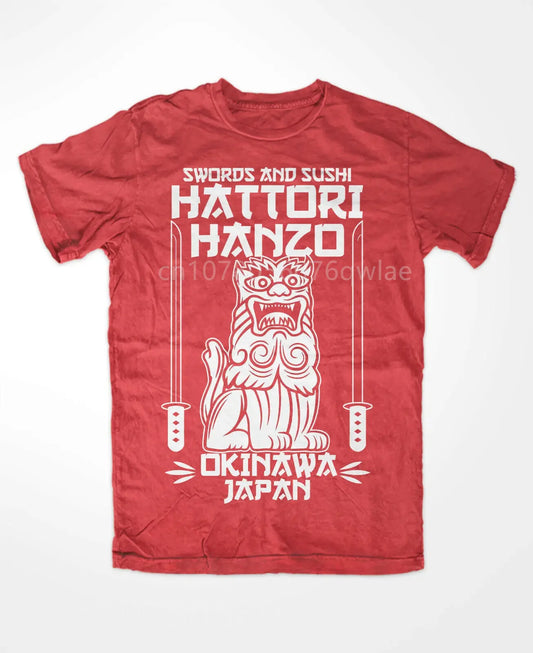 Hattori Hanzo RED Swords and Sushi Kill Bill Okinawa Japan tarantino