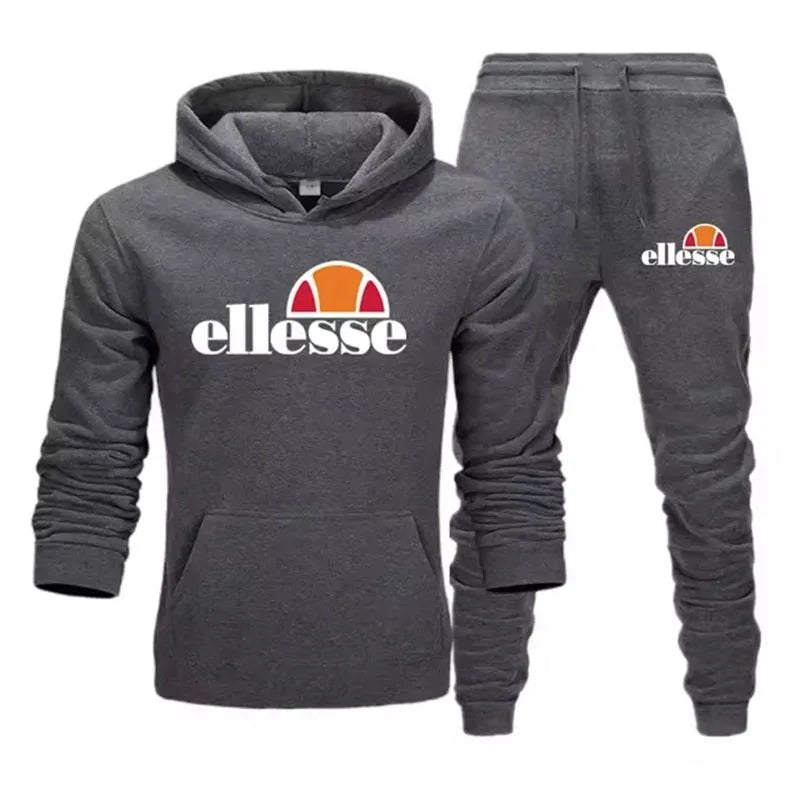 Hoodies, hoodies, men's autumn and winter sports and leisure suits,