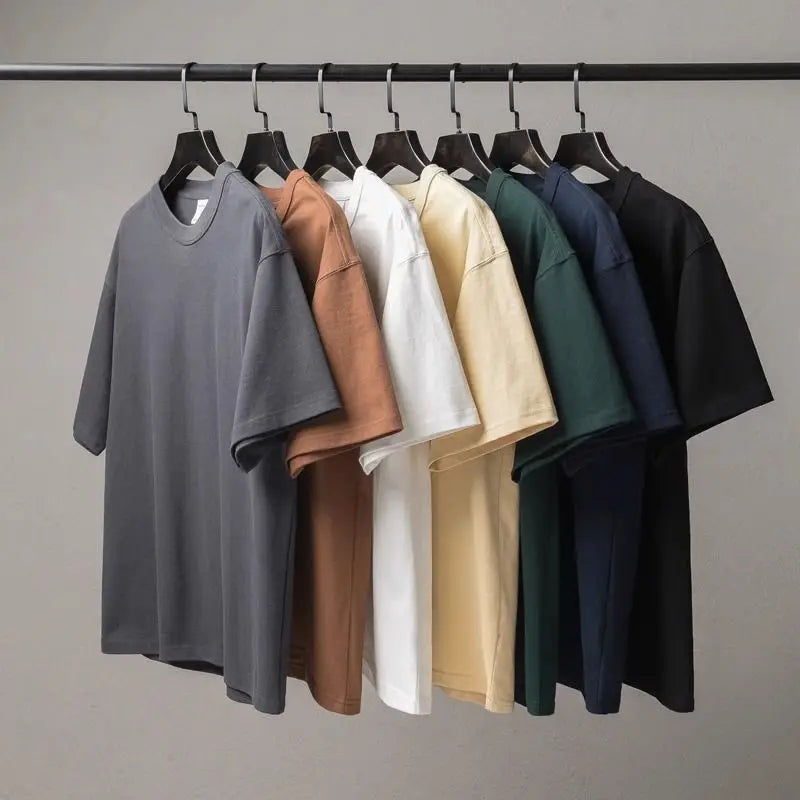 Premium Quality Organic 100% Cotton Mens Solid T-shirts Regular Cotton