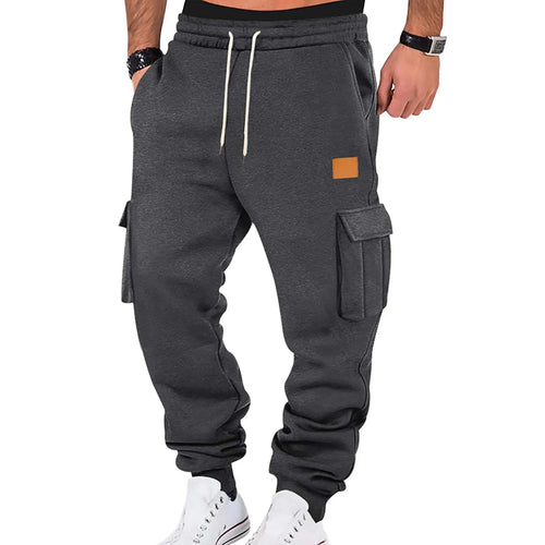 Men's Cargo Pants 2025 New Casual Loose Autumn Winter Straight Baggy
