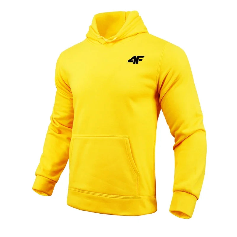 Man Hooded Sweatshirts All Season Daily Casual Sports Hoody Coats Home