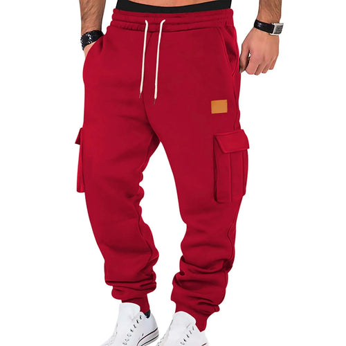 Men's Cargo Pants 2025 New Casual Loose Autumn Winter Straight Baggy