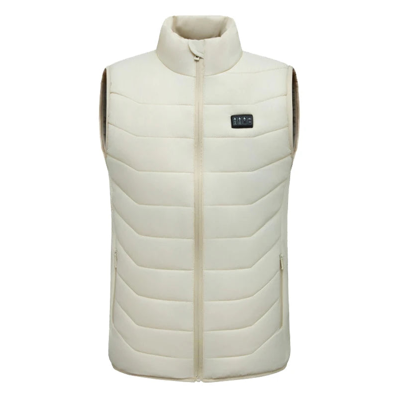 New Loose Casual Stand Up Collar Winter 28 Zone Intelligent Heating