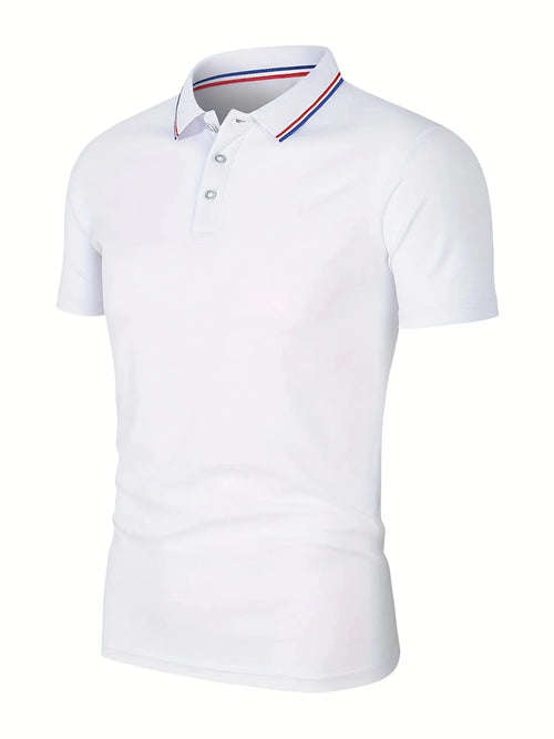 2025 Hot Sale Men's Summer Casual Breathable Comfortable Polo Shirt