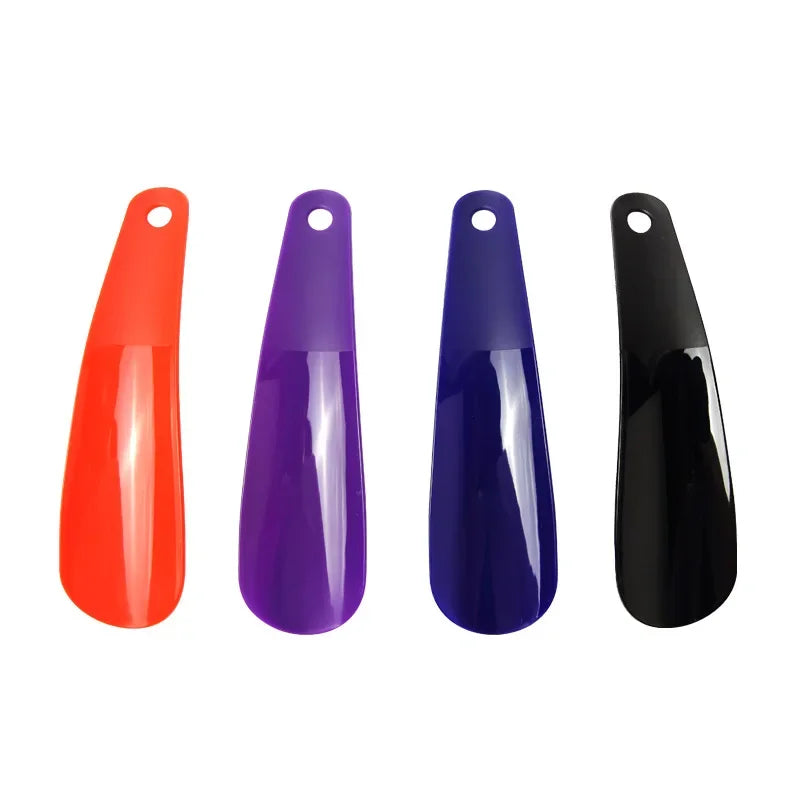 NEW 16cm Single Piece Short Handle Plastic Shoe Horn Handle Shoehorn