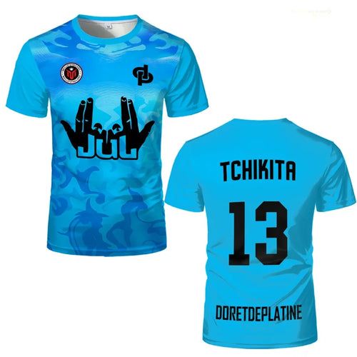 JUL Maillot TOTO Et Ninetta Jersey Men's And Women Trendy Rap Culture