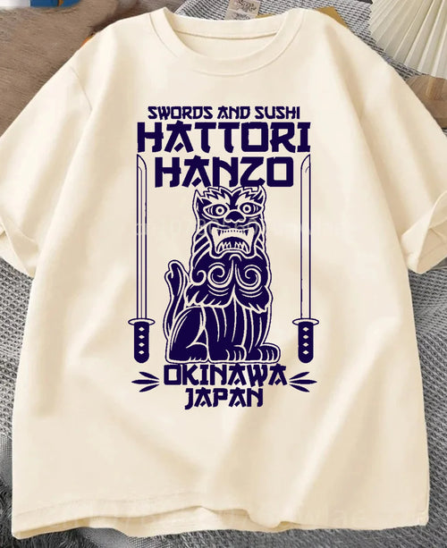 Hattori Hanzo RED Swords and Sushi Kill Bill Okinawa Japan tarantino