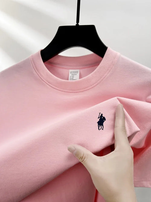 100% pure cotton short sleeve round neck men's T-shirt hot selling