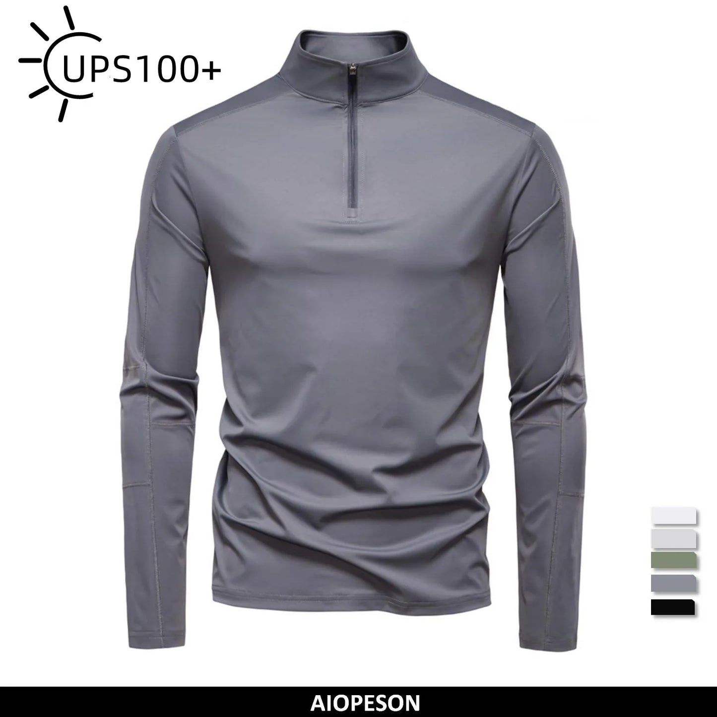 AIOPESON 2025 Men's Spring Lightweight Breathable UV Protection Sun