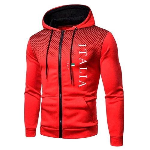 Autumn Winter Popular Men's Tracksuit Zipper Hoodie and Sweatpants