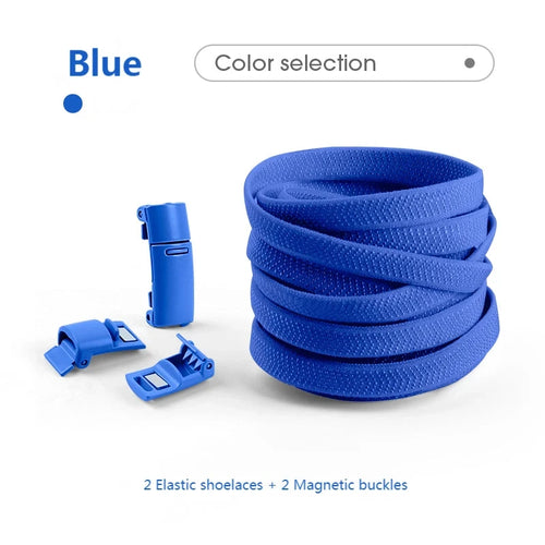 Magnetic Locking Shoelaces without ties Sneakers elastic laces
