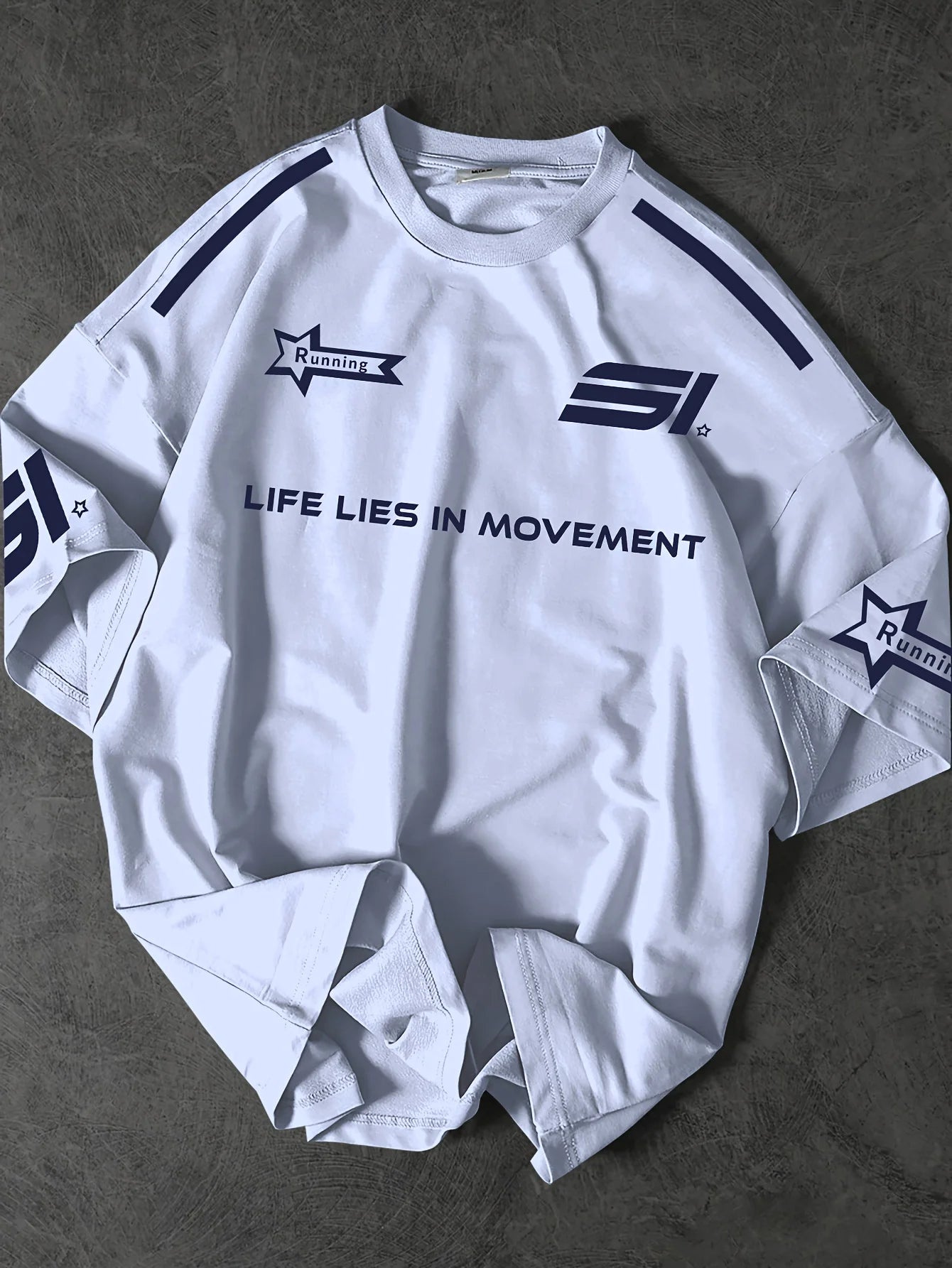 The new men's T-shirt for summer 2025 is a casual sporty breathable