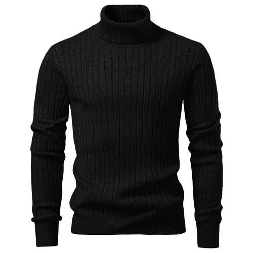 Animal Game Men's Cold Blouse Casual Sweaters Woolen Turtleneck