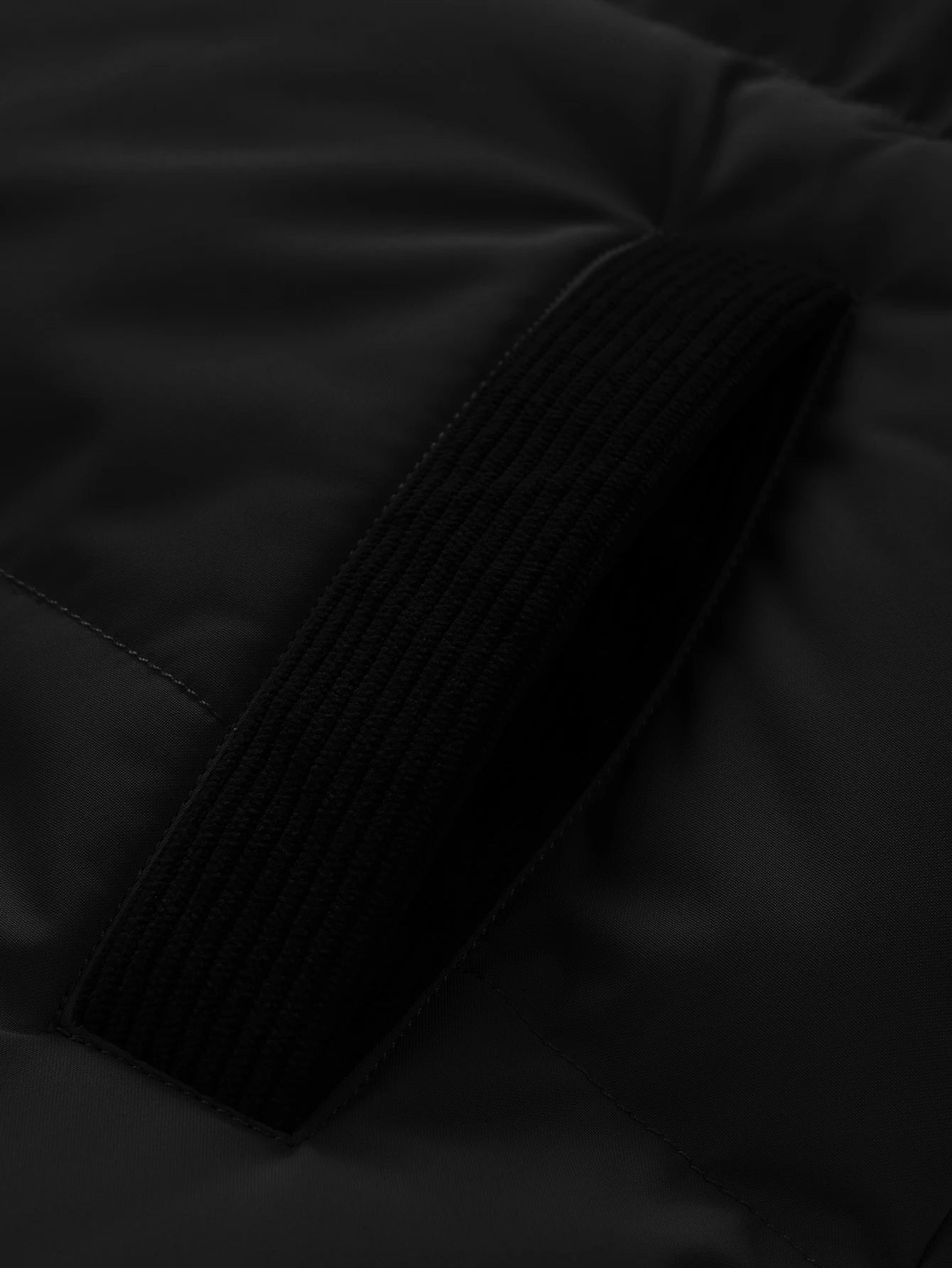 Men's Hooded Cotton Jacket, Thickeneded and Warm in Winter, Windproof