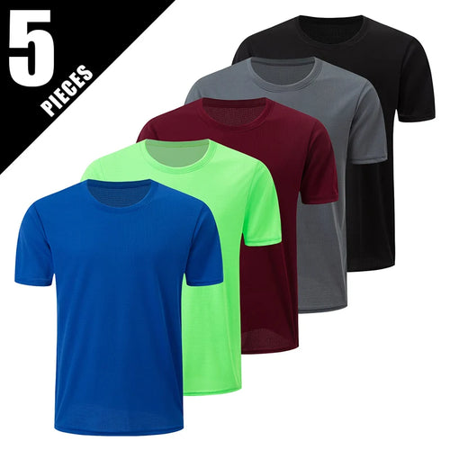4/1/2 Pack Men's Gradient Quick-drying Sportswear Teenagers Leisure