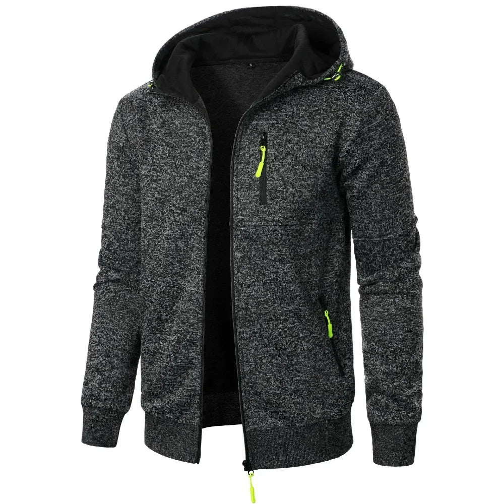 Men's Casual Sweatshirts Hooded Sweatshirt Slim Fit Sportswear Autumn