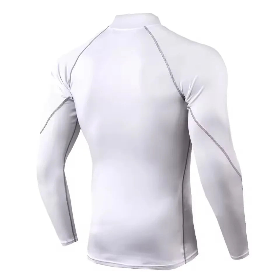 Men Compression Long Sleeve T Shirt Sportswear Male Skinny Tshirt