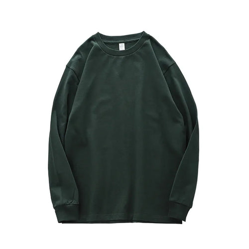 Dukeen 280g Heavyweight Long-Sleeved T-Shirt for Men 100% Cotton