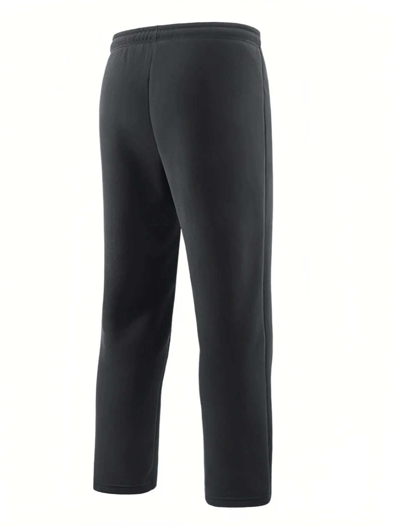 Men's Fleece-Lined Long Pants, Heat-Retaining and Warm, Soft and