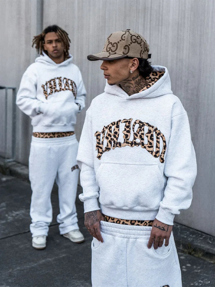2025 new Y2K trendy high-quality cross-border leopard Embroidered