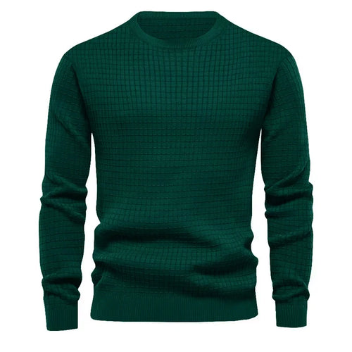 New Men's Crew Neck Sweatshirts Solid Color Large Sweatwear Spring