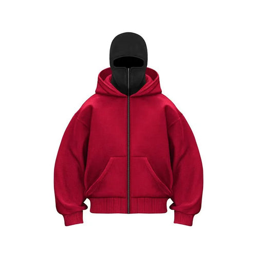 Men and women Balaclava Y2K Gothic Harajuku winter new item double