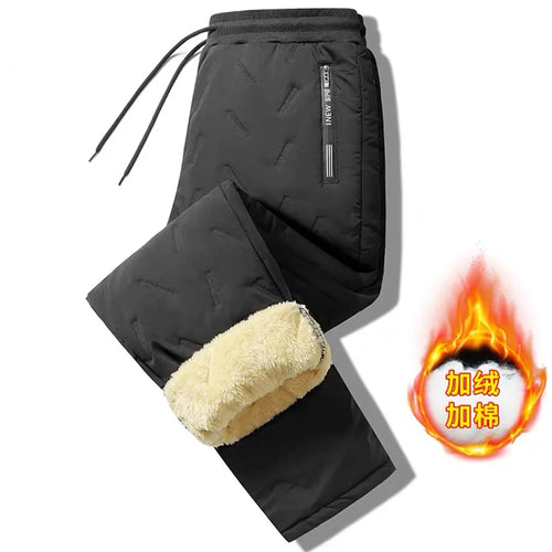 Winter Warm Suit Men's Two-piece Set Autumn and Winter Thickened