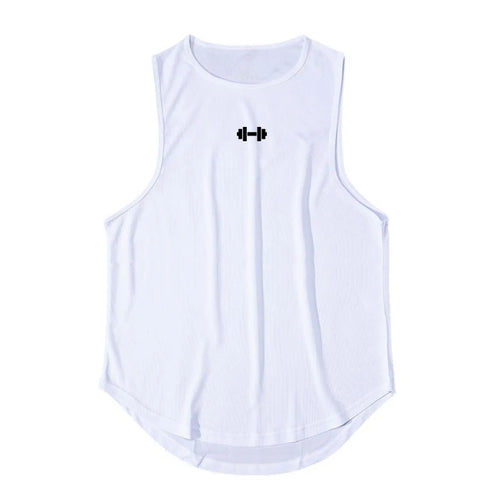 Summer Men's Gym Tank Top Fitness Training Clothing Quick-drying Loose