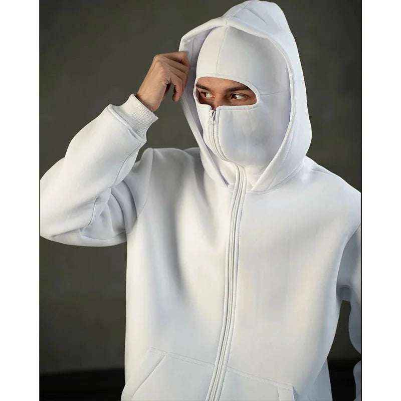 Men and women Balaclava Y2K Gothic Harajuku winter new item double