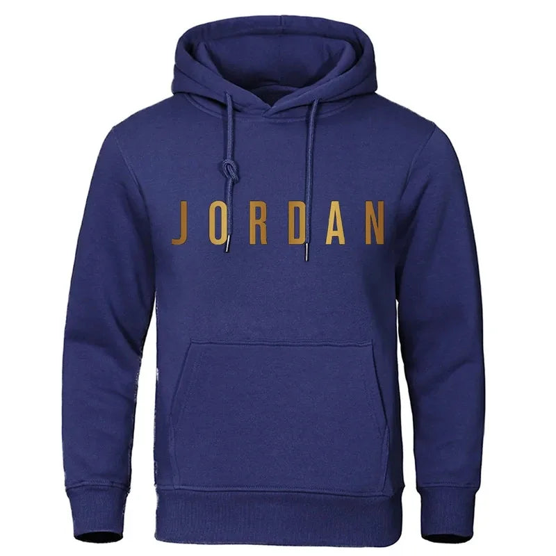 Men's long sleeved hooded casual sportswear multifunctional and