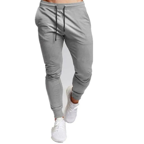 Casual Pants Men's Jogger Sweatpants Large Size Elastic Waist Sports