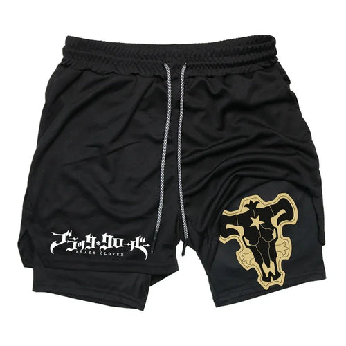 New Running Shorts Men Gym Sports Shorts 2 In 1 Quick Drying Workout