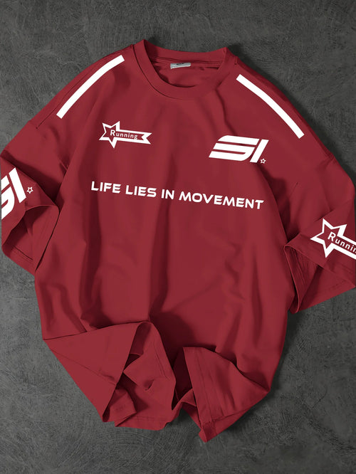 The new men's T-shirt for summer 2025 is a casual sporty breathable