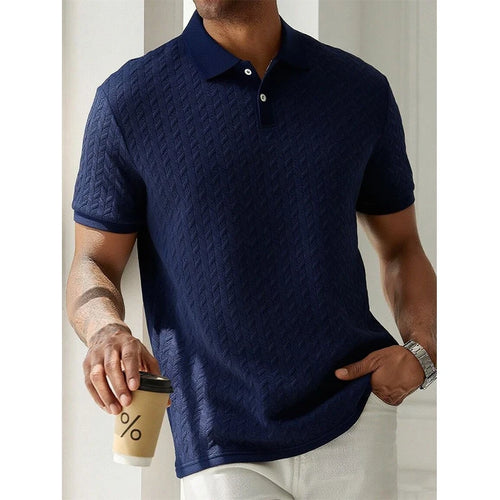Mens Polo Shirt Summer Short Sleeve Male Polos Streetwear Man Tops