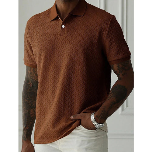 Mens Polo Shirt Summer Short Sleeve Male Polos Streetwear Man Tops