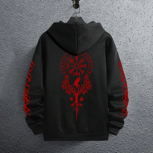 2025 Brand New Black Sweatshirts Autumn Winter Male Daily Casual